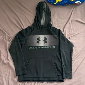 Under Armour black hoodie youth large